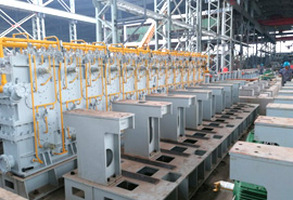 Our company won the bid for heavy steel Φ114 seamless steel pipe environmental protection engineering production line